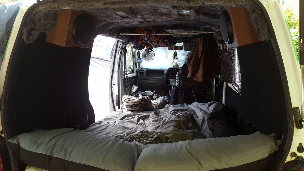 inside while traveling